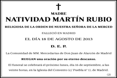 Natividad Martín Rubio